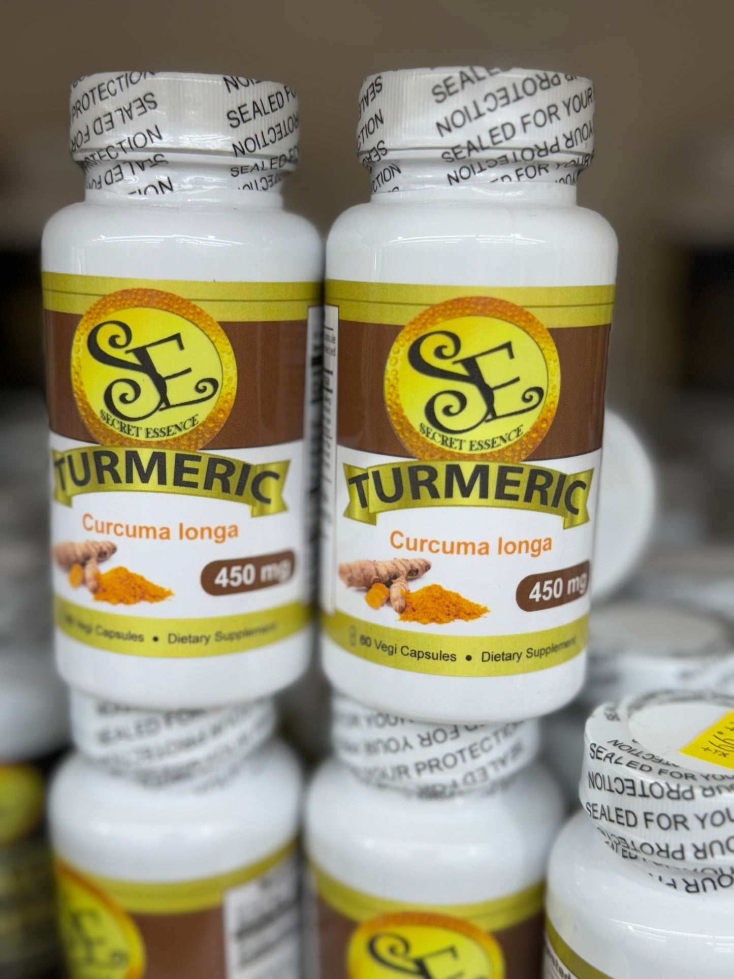 Turmeric vegetarian capsule 450 mg