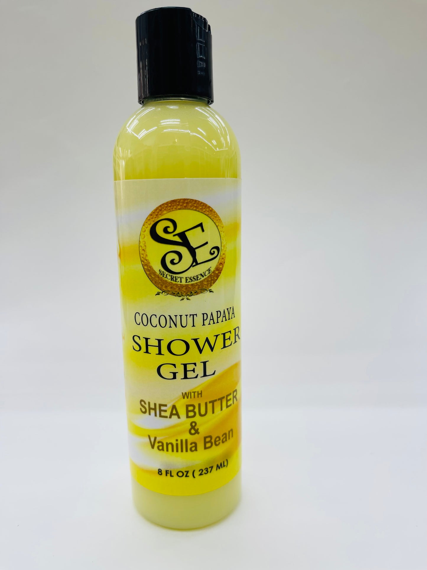 shower gel with essential oil