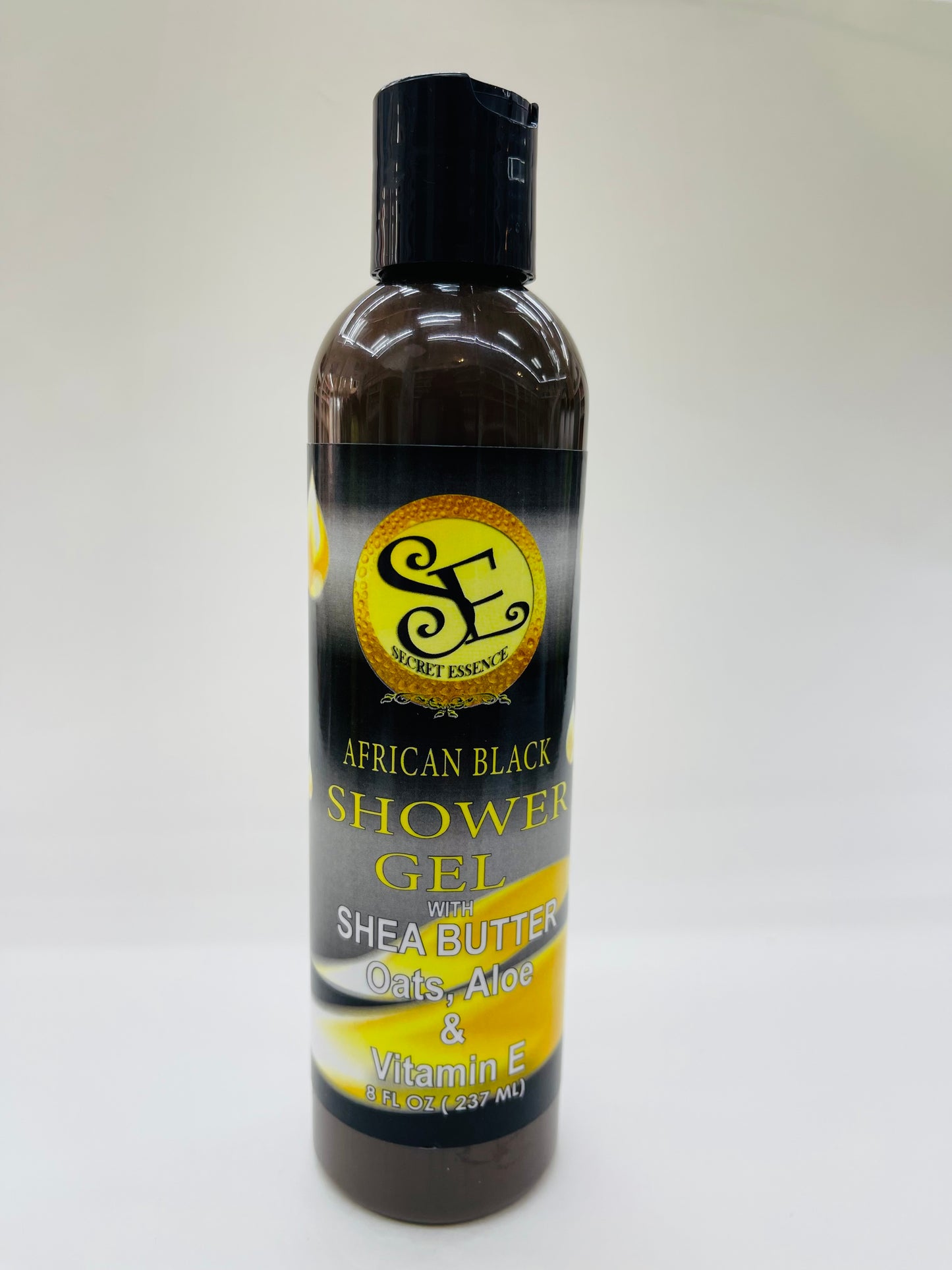 shower gel with essential oil